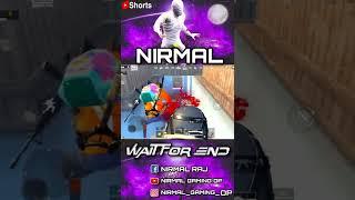 Nirmal gaming op 1v4 best Clutch GODTushar Op GOD AD YT Clutch GODPraveen YT #Shorts #viralshorts