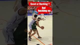 Good or Backing Violation? #highlights #basketball #nba #referee #violation