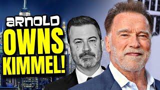 Arnold Schwarzenegger OWNS Jimmy Kimmel: HUMILIATES the ABC Late Night Host as Audience APPLAUDS!