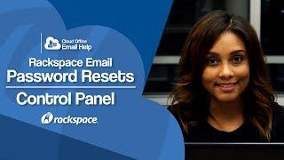 Rackspace Email - Password Resets: Admin Control Panel