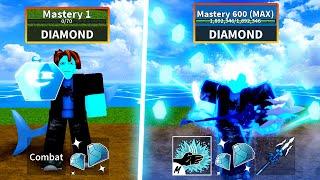 Noob to Pro using only Diamond Fruit | New Diamond Fruit Awaken Shark V4