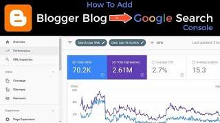 How To Add Blogger To Google Search Console | Submit Your Blogger Blog to Google Search Console