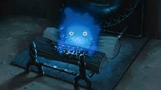 Dreamy Night in House with vibing Calcifer (ASMR Ambience)