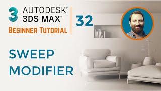 Sweep Modifier | 3ds Max Tutorial #32