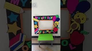 my first day at work Craft. DIY easy paper craft ideas for kids #craft #kindergarten #school
