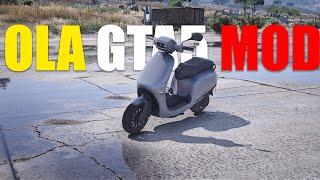 GTA 5 Ola Scooter Mod | Ride the Ola Electric Scooter in Los Santos! (2024)