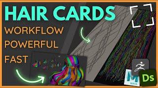 Master Real-Time HAIR CARD for Games in Minutes (2023)