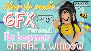 How to make Roblox GFX with woman rig|Blender2.79| Tutorial for beginners (Details) Window & Mac!