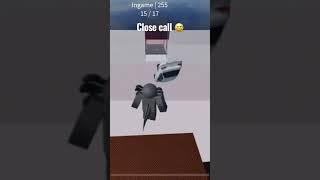 Close call  (Roblox Jenga)