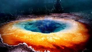 Yellowstone Supervolcano.  Footage.  Abyss.