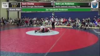 136 Seth Lee Anderson North Gwinnett Wrestling Club vs Zack Dooley North Georgia Blackhawks 36047861