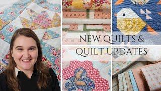 Finished Quilts | WIP Updates | New Quilt Along