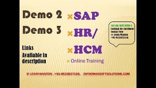 Sap HCM/HR online training in Hyderabad/Best sap hr real-time training /contact@+91-953383156.