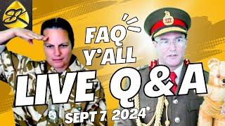 Meat Based FAQ Time - !!! LIVE Q & A Sept 8, 2024