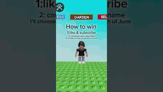 Good luck everyone! #viral #roblox #growagarden #gaming #garden