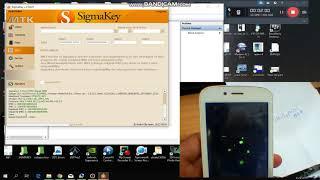 Repair IMEI for MTK phone using SigmaKey box.