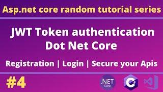 JWT token authentication in dot net core | Secure APIs through JWT tokens