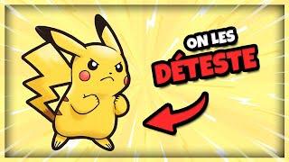 Les Pokémon les plus *DÉTESTÉS* (en France et en francophonie)