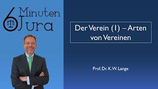 Der Verein (I) – Arten von Vereinen