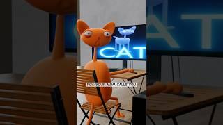 POV: YOUR MOM CALLS YOU (Animation Meme) @Fayandmimi #funny #cats #animation #meme #relatable