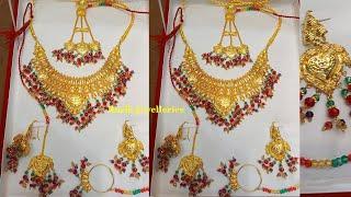 Latest gold necklace designs 2022 Razik jewelleries