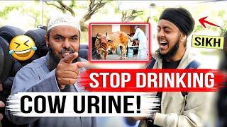 MUSLIM v/s SIKH DEBATE!! Shaykh Uthman GOES OFF On Hindu Rituals!!