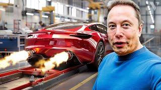 Elon Musk Reveals Tesla Roadster with Rocket Thrusters for 2025!