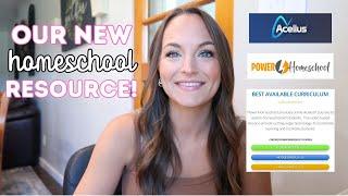 ACELLUS POWER HOMESCHOOL REVIEW | OUR NEW HOMESCHOOL PROGRAM