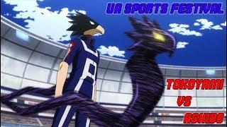 UA Sports Festival | Ashido VS Tokoyami | Boku No Hero Academia