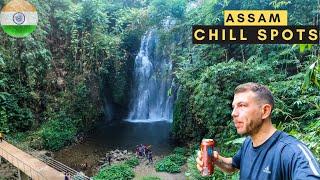 Kakochang Waterfall with beers - Cool spots in Assam, India