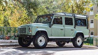 Fully RESTORED Land Rover DEFENDER 110 with GM V8 Engine | ECD Automotive Design