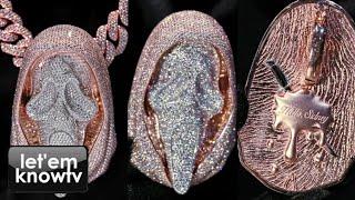 Rapper Baby Smoove Just Got The Craziest Custom Chain From New York Jeweler Alex Moss | Pure Jewelry