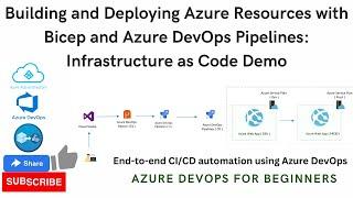 Deploying Azure Resources with Bicep and Azure DevOps Pipelines : Infrastructure as Code Demo