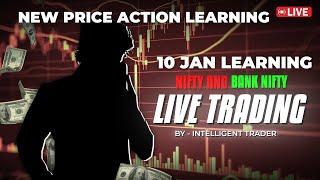 LIVE TRADING NIFTY50 , BANKNIFTY  and CRYPTO | 10/01/2025 | Stock Market For Beginners | Bitcoin