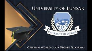 University of Lunsar Intro