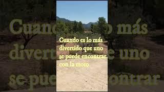 Asfalto o tierra en moto #moto