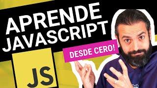 CURSO DE PROGRAMACION con JAVASCRIPT desde cero [2021] | Aprende a programar