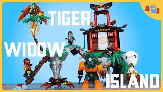 A Perilous Island LEGO Tiger Widow Island Review! Danger Awaits