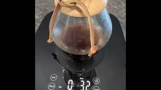 Black Rifle Coffee Company ECS Aquaraider brewed in a Chemex pour over enjoyed in a yeti