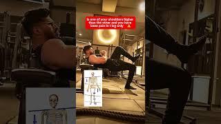 Body bones imbalance problem fixing #muscleimbalance