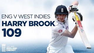 He's Done It  | Harry Brook Hits First Home Century At Trent Bridge | England v West Indies