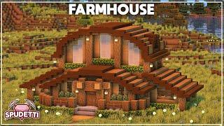 Minecraft: How to Build a Farmhouse [Tutorial] 2021