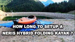 Neris Kayak - Neris Smart Pro S Expedition - Hybrid Folding Kayak - Setup Time Lapse