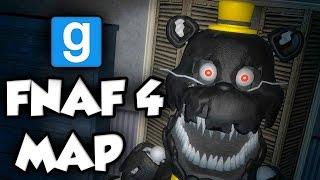 NIGHTMARE & FNAF 4 HOME - (Gmod FNAF Sandbox Funny Moments) Garry's Mod