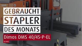 Dimos 4-Wege-Elektrostapler | Gebrauchtstapler des Monats Dezember 2023 | Sander Fördertechnik