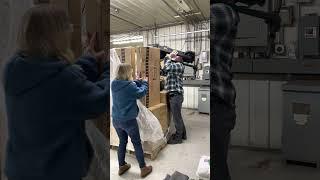 Target pallet unboxing