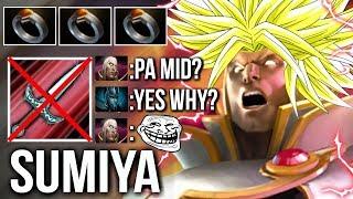 SumiYa The Best Invoker in the World! Counter PA Mid 30 Kills Epic Combo Gameplay Dota 2