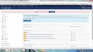 How to Upgrade Joomla Extensions in Joomla 3