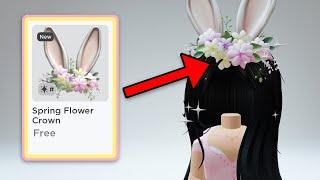 OMG HURRY! GET THIS *FREE NEW* SPRING FLOWER CROWN UGC NOW 