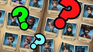 What your main character says about you? | IdentityV